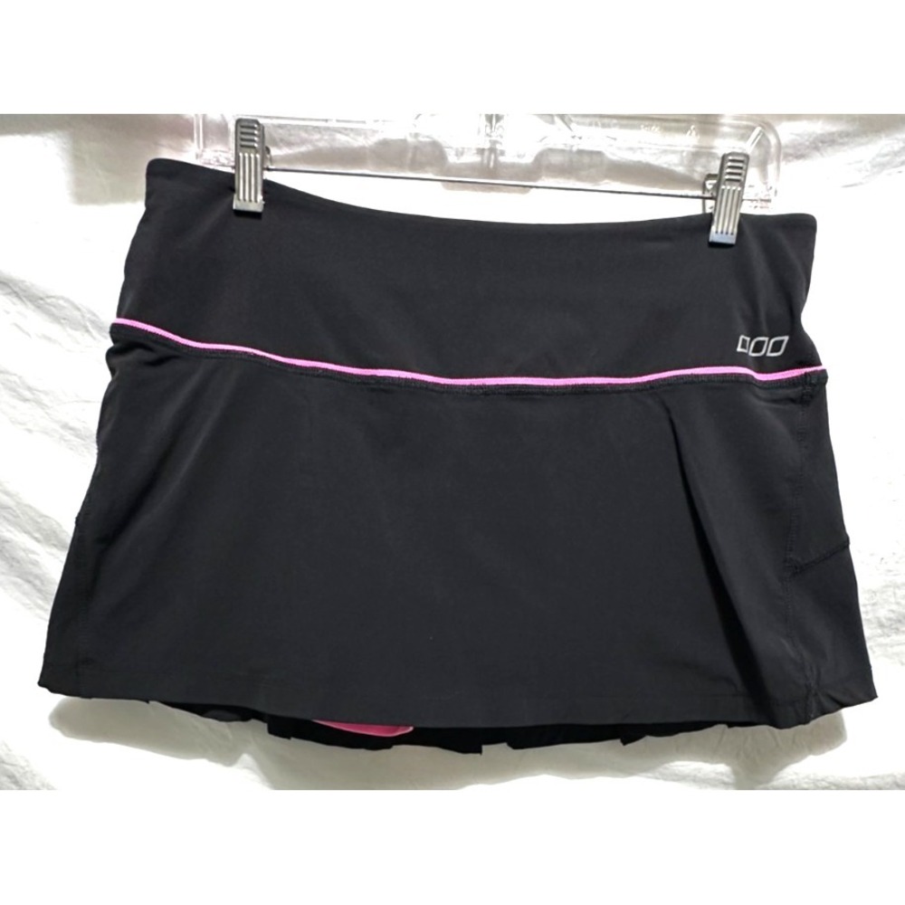 Lorna Jane Black & Pink Athletic Skirt/Skort Size Medium